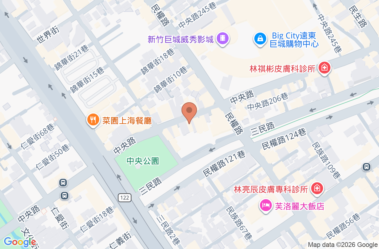 吳廷臣診所 位置地圖