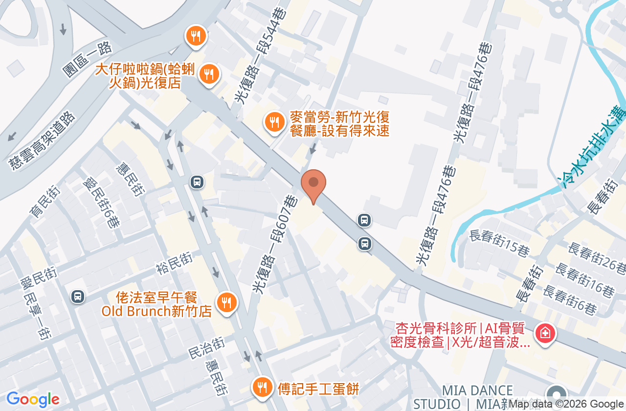 黃耳鼻喉科診所 位置地圖