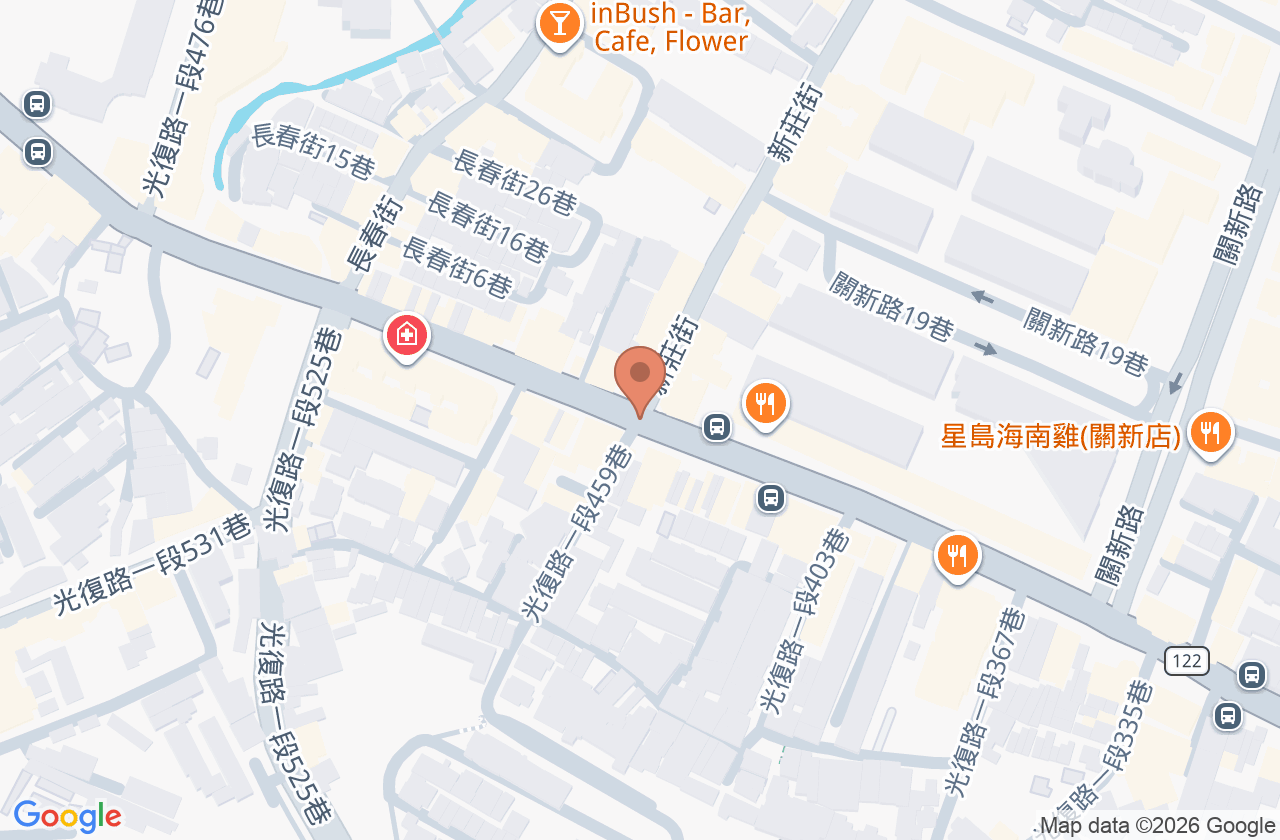 江秀蓉診所 位置地圖