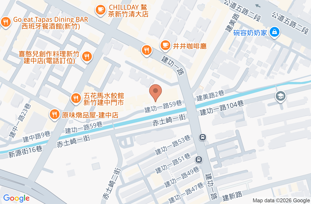建功骨科外科診所 位置地圖