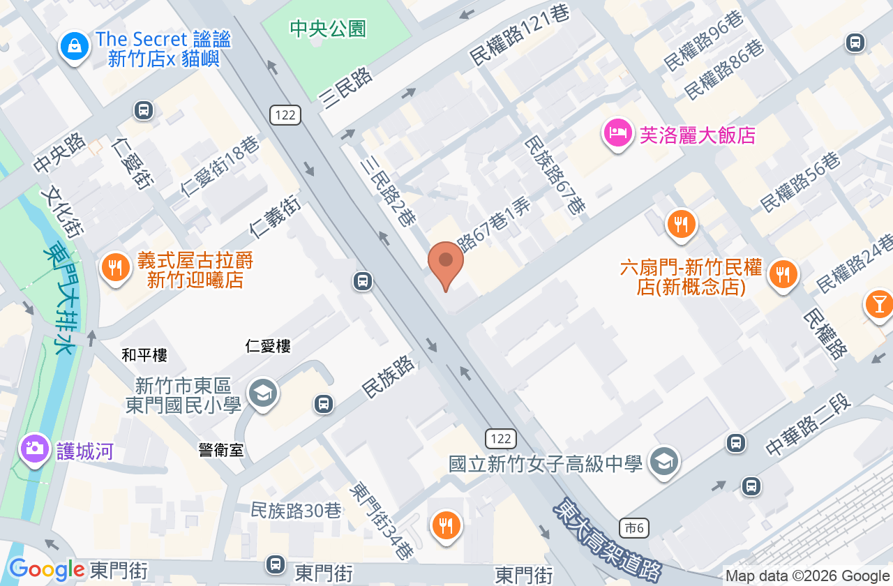 徐文錦眼科診所 位置地圖