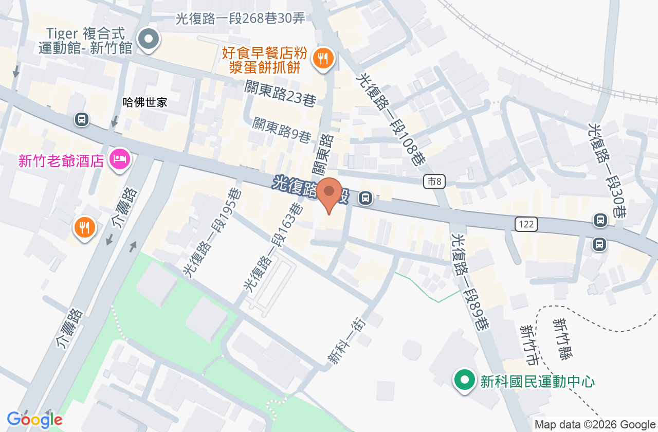 欣欣診所 位置地圖