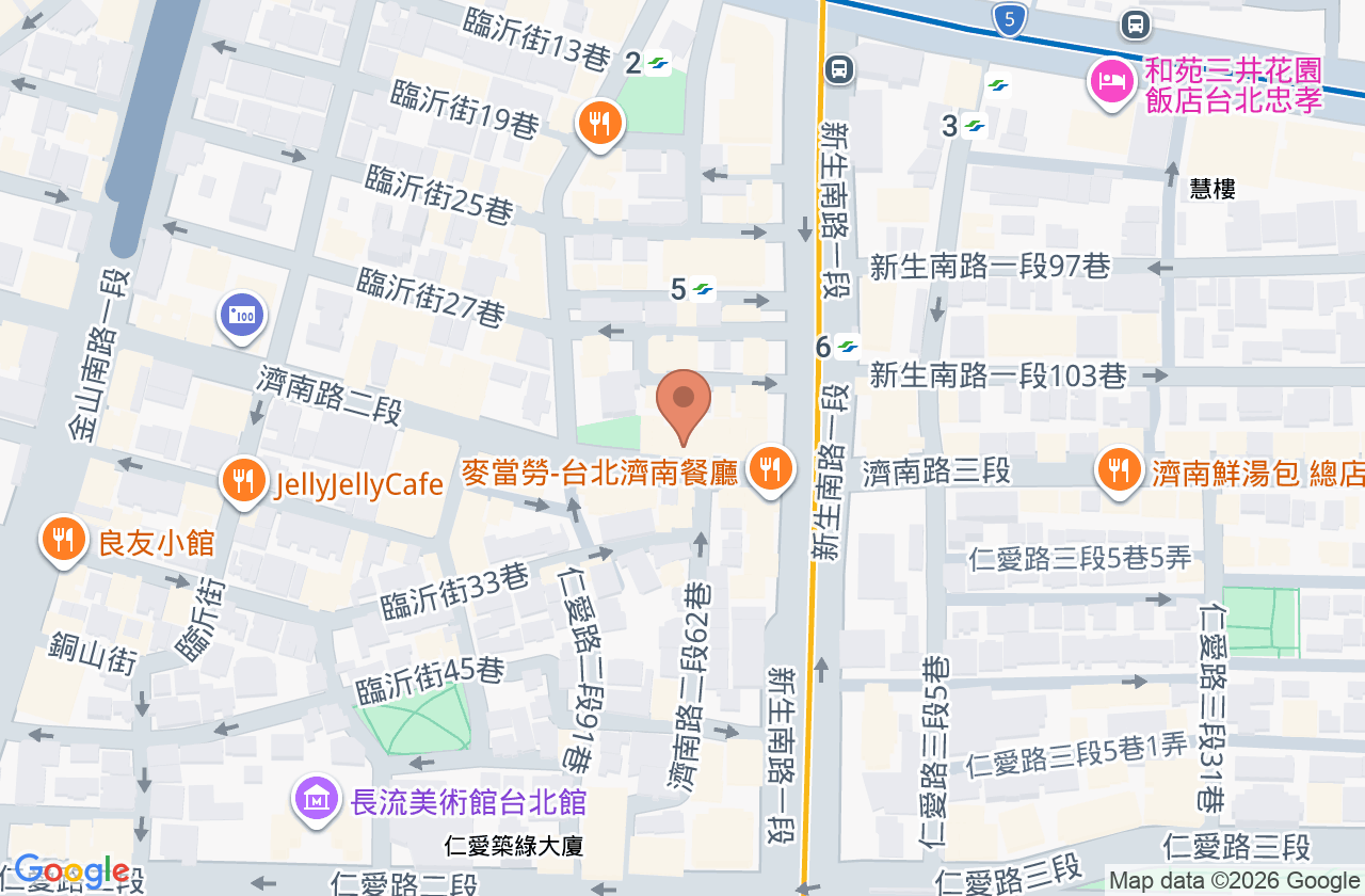 新欣牙醫診所 位置地圖