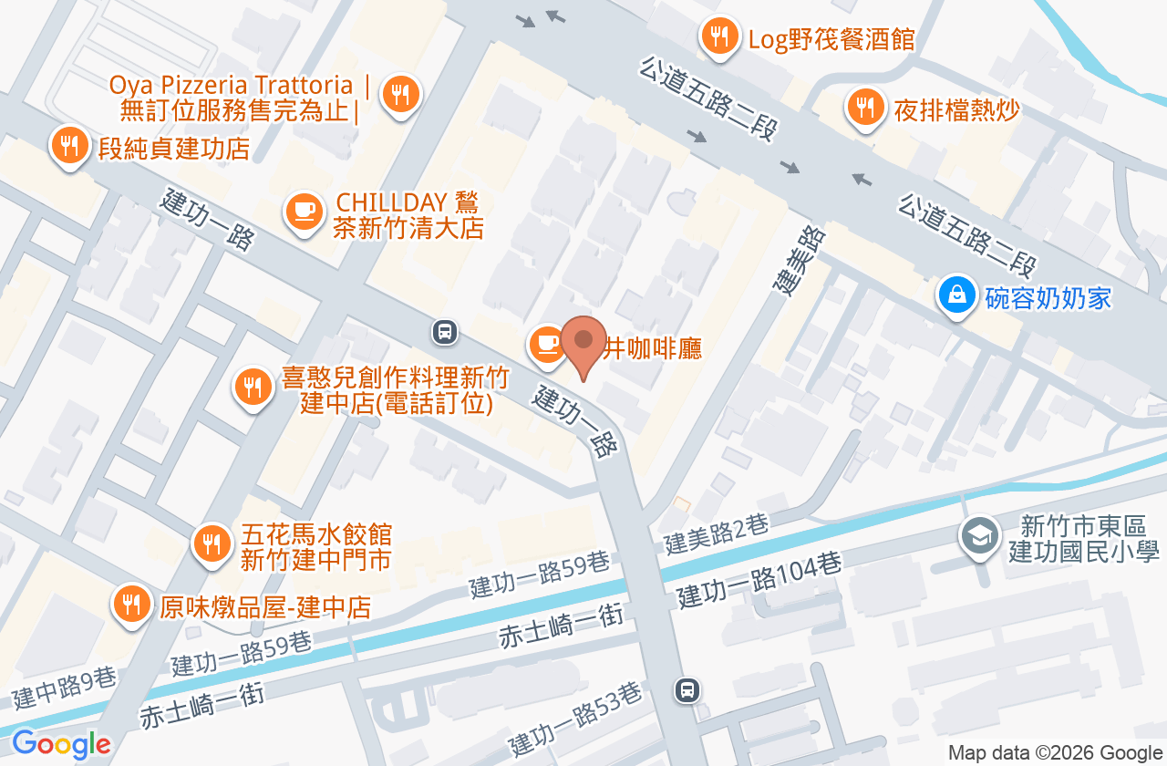 晶亮眼科診所 位置地圖