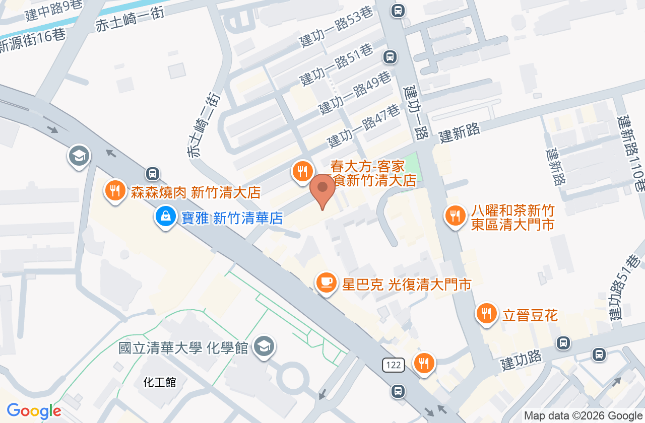 健新耳鼻喉科診所 位置地圖