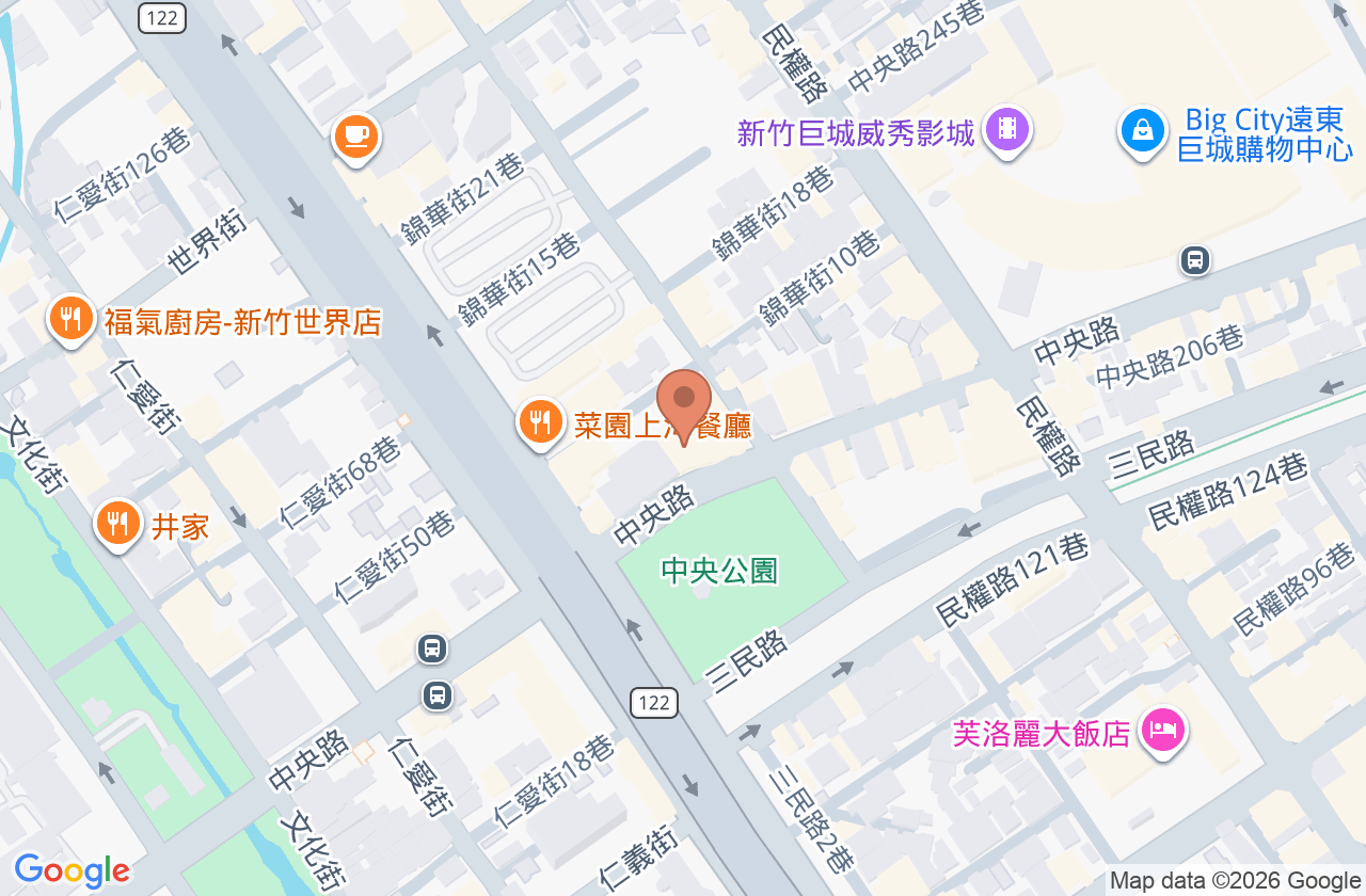 陳雲濤眼科診所 位置地圖
