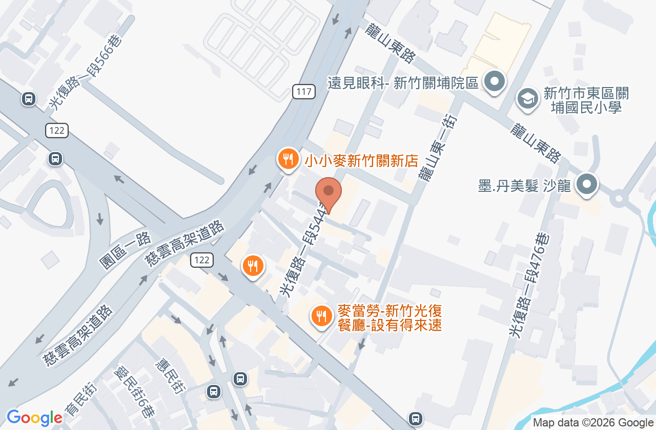 馬大元診所 位置地圖