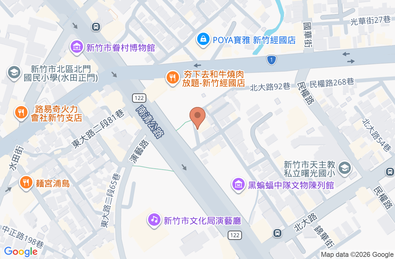 平衡身心診所 位置地圖