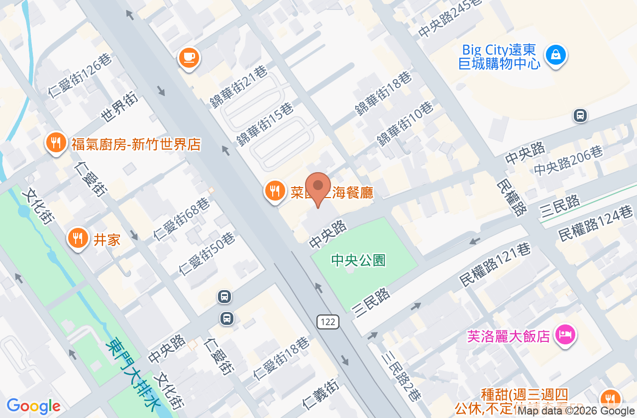 晨心兒科診所 位置地圖