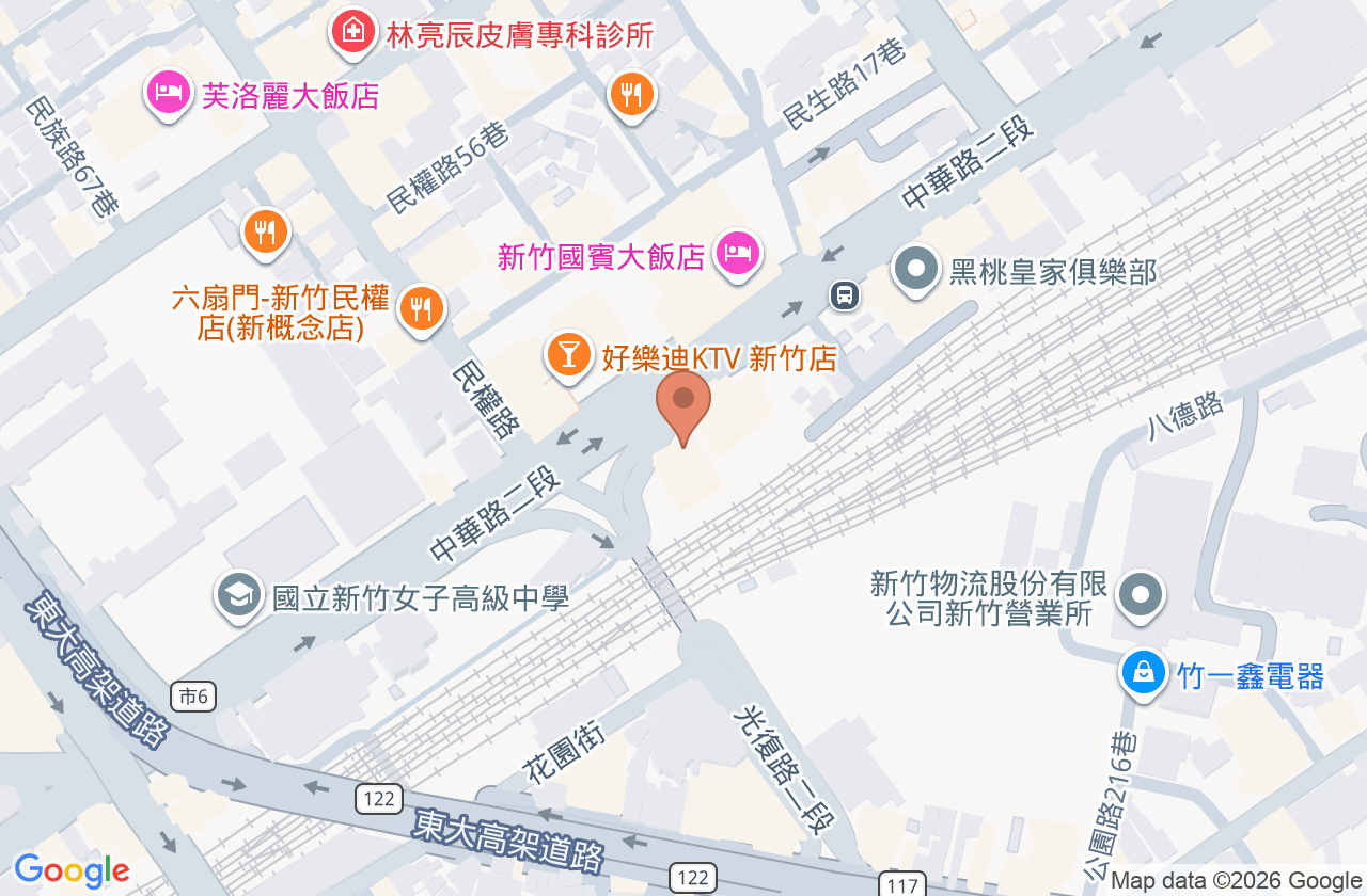 柏廷耳鼻喉科診所 位置地圖