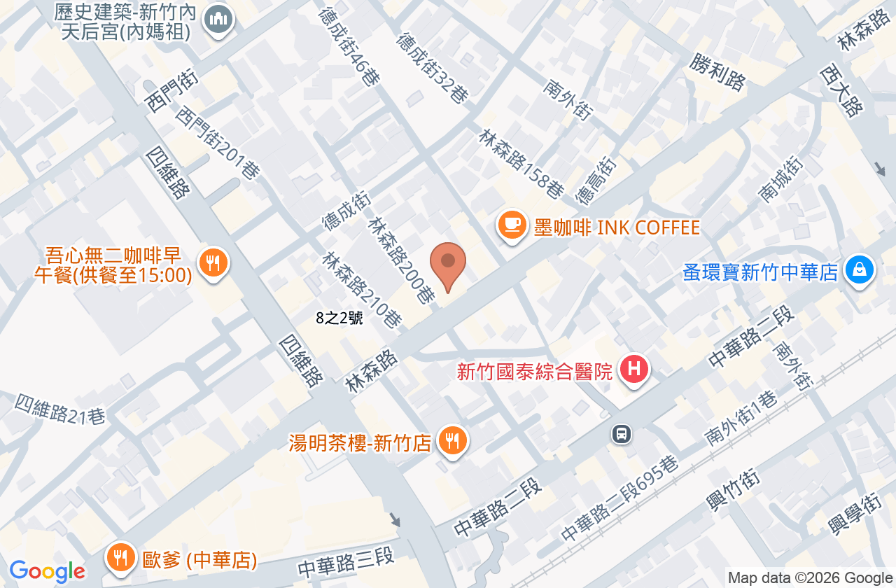 拉菲爾人本診所 位置地圖