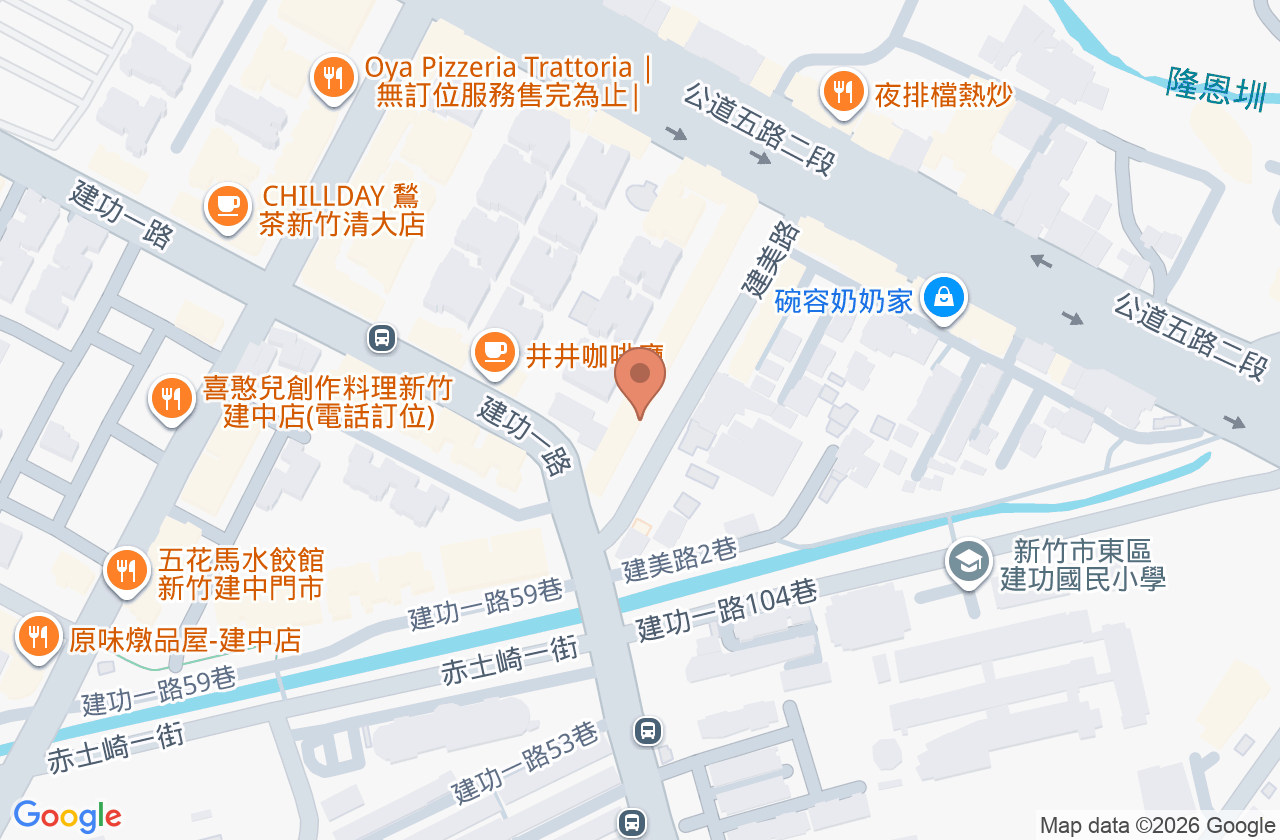 美平方健康美學診所 位置地圖