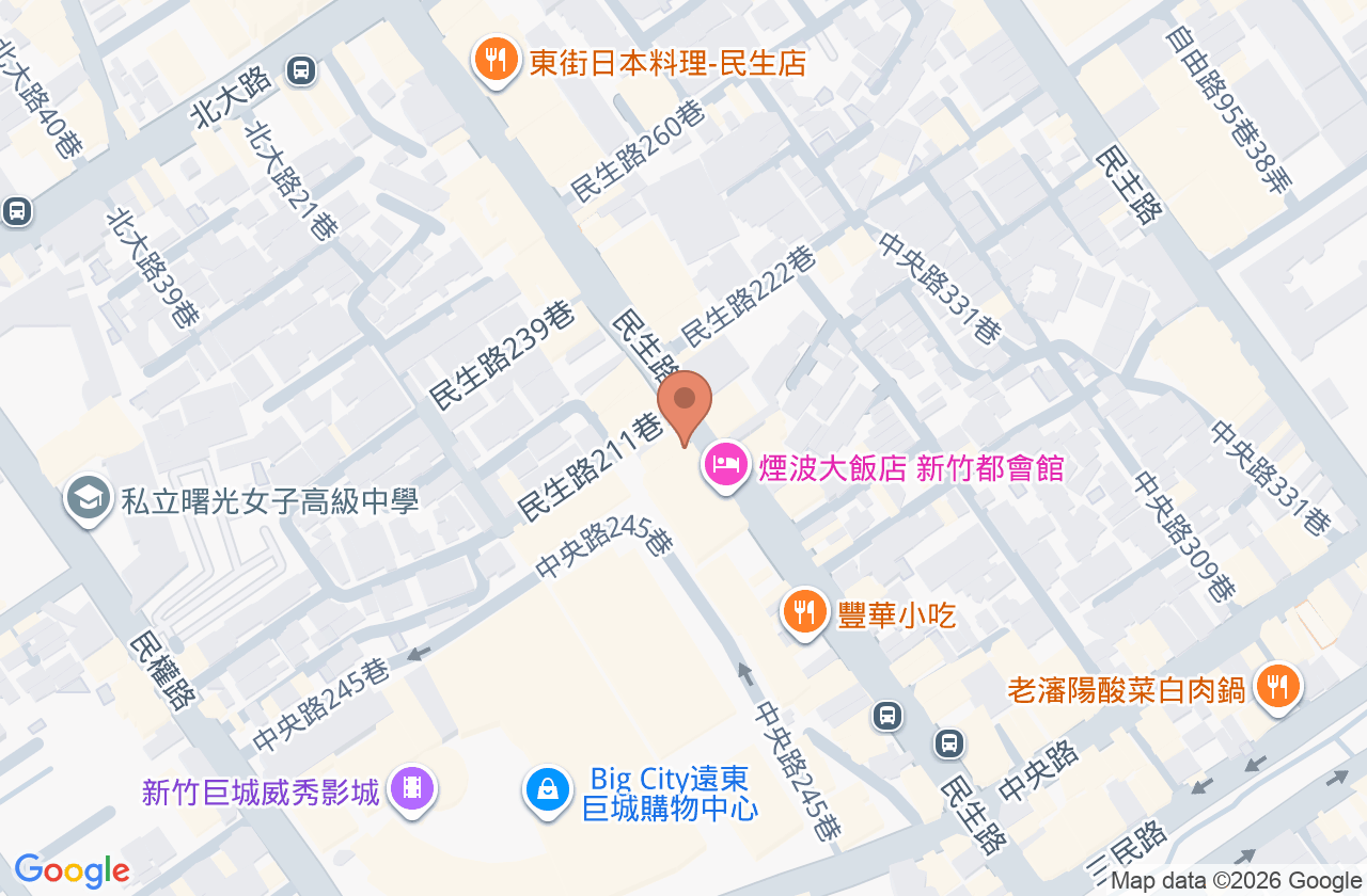 耘新復健科診所 位置地圖