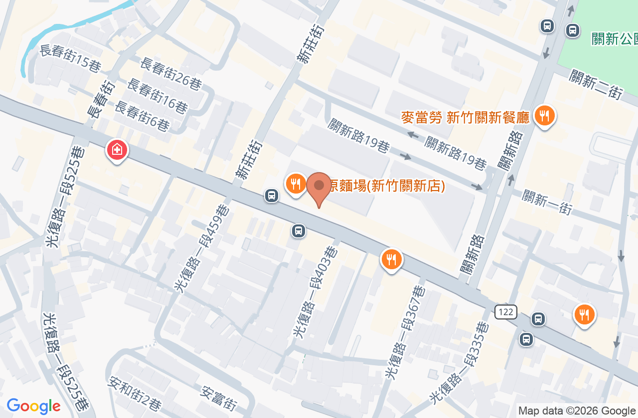晨安親子診所 位置地圖
