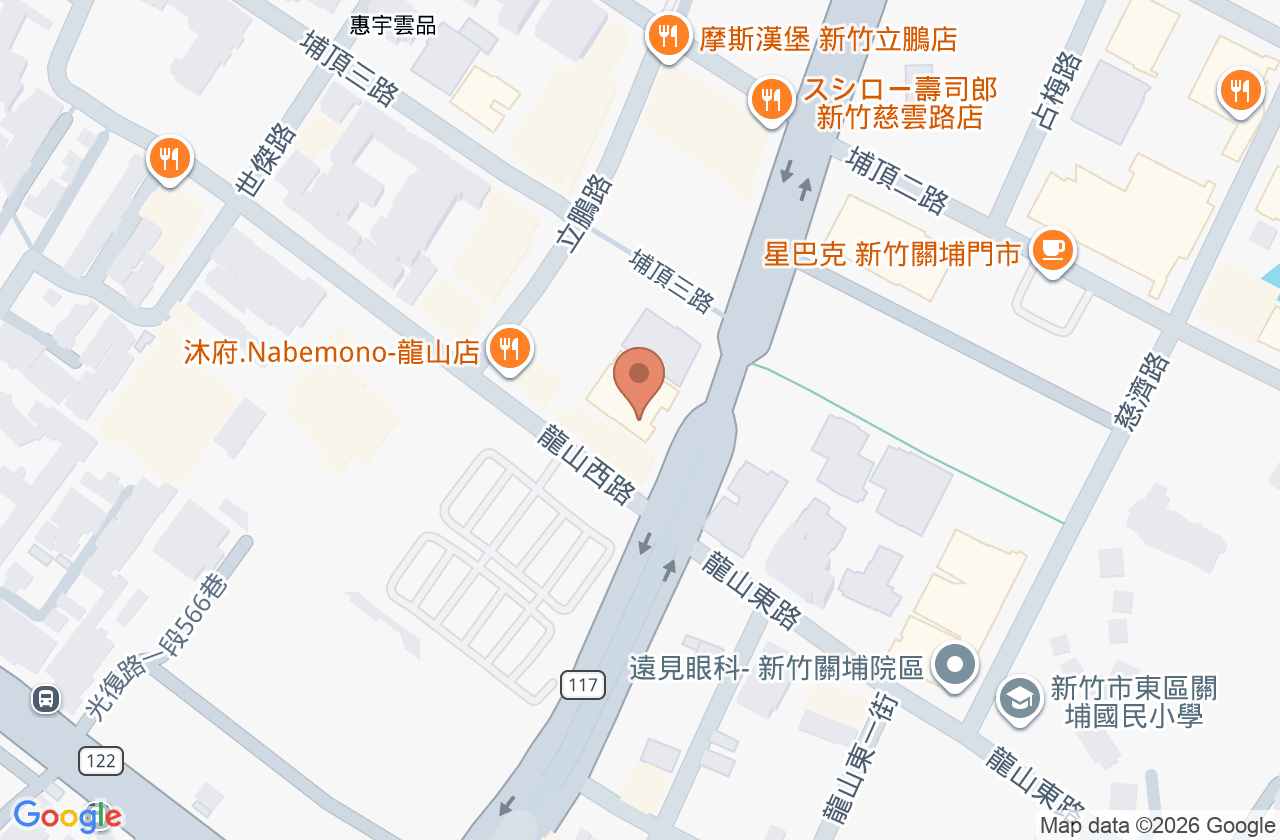 雲舟診所 位置地圖