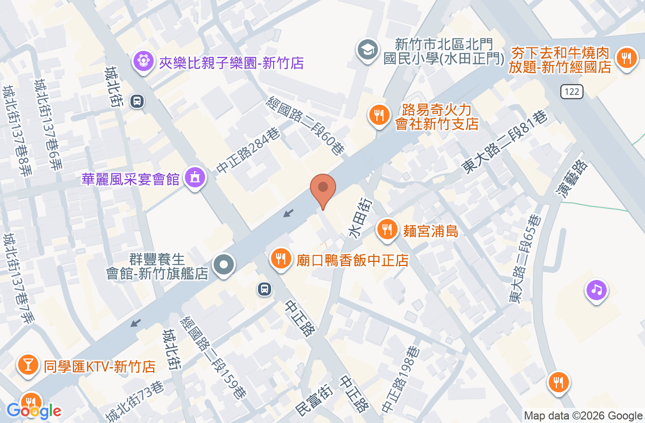 鄭眼科診所 位置地圖