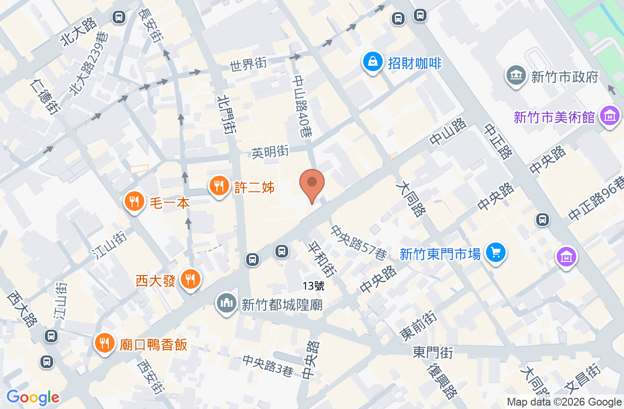 劉復國診所 位置地圖