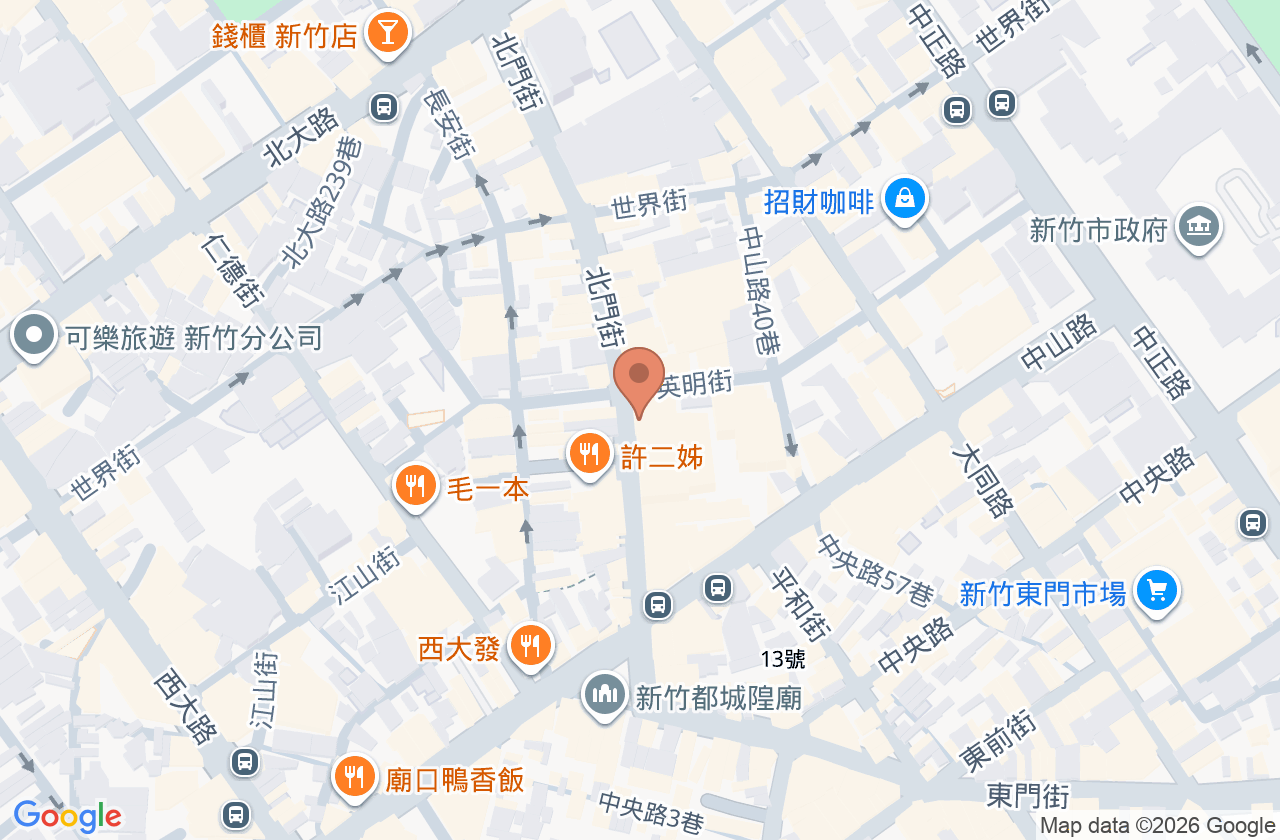 健群耳鼻喉科診所 位置地圖