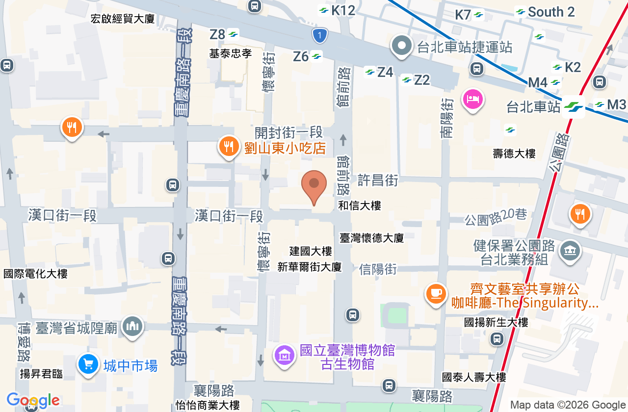 名一牙醫診所 位置地圖
