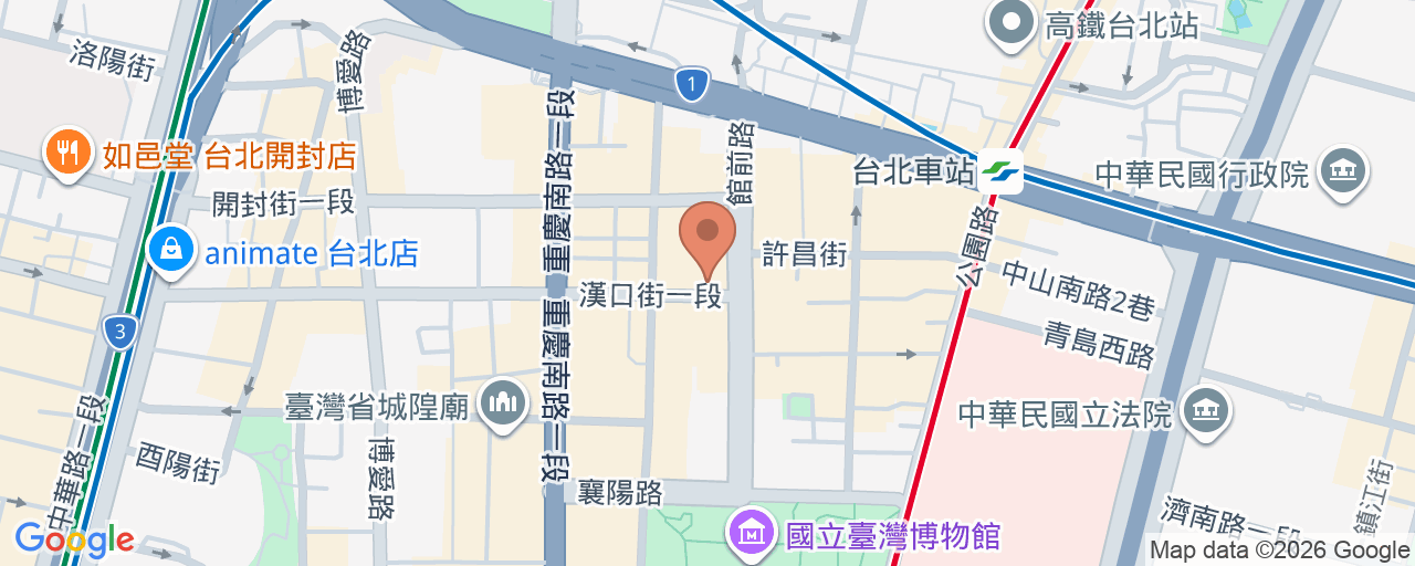 名一牙醫診所 位置地圖