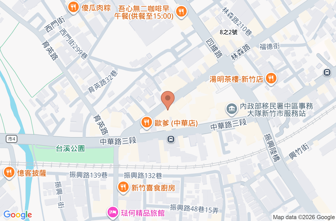 新朝診所 位置地圖