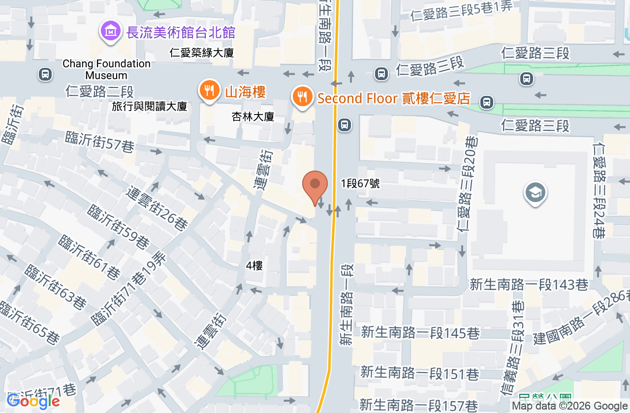 蕭煥嘉牙醫診所 位置地圖