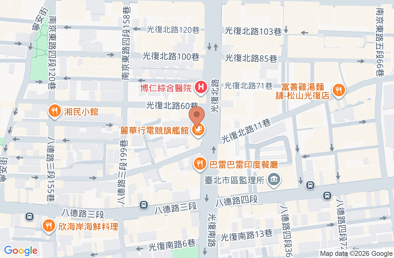 泰華牙醫診所 位置地圖