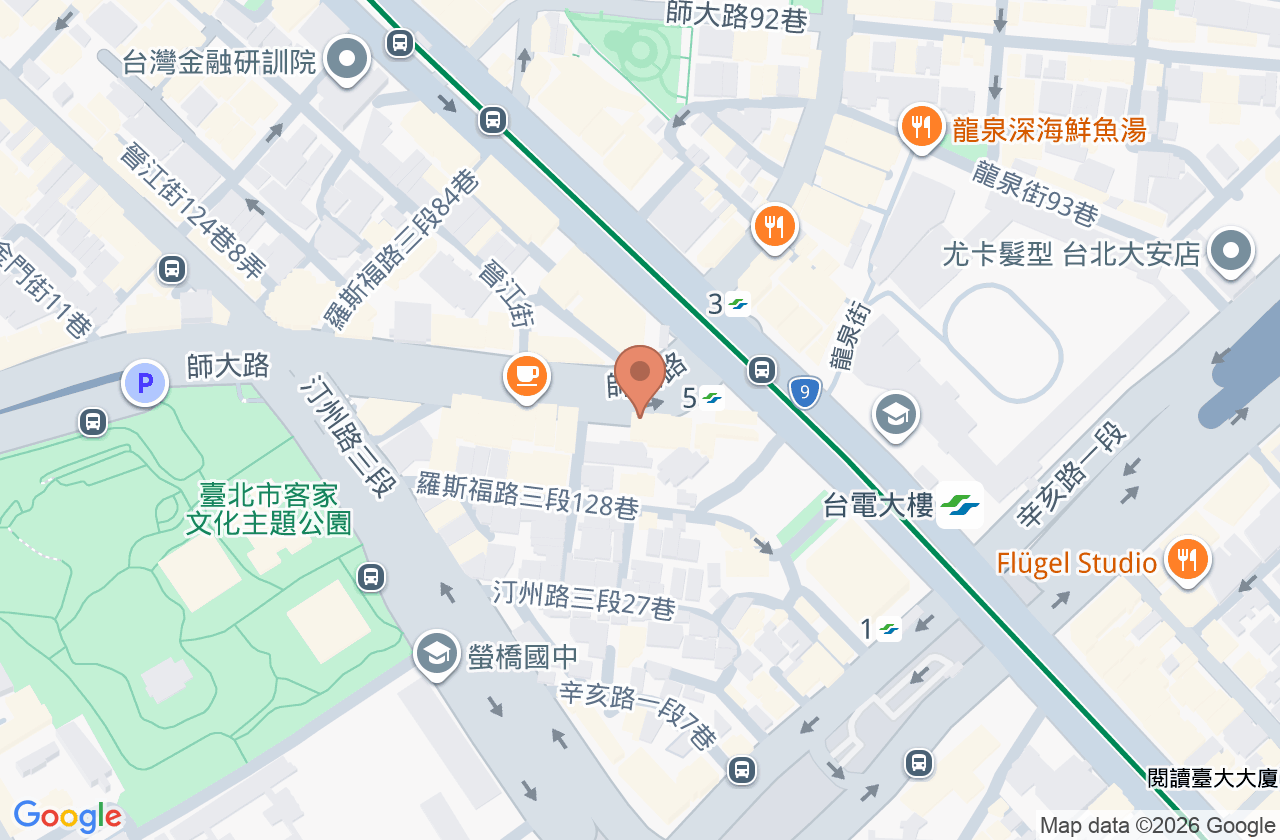 長齡牙醫診所 位置地圖