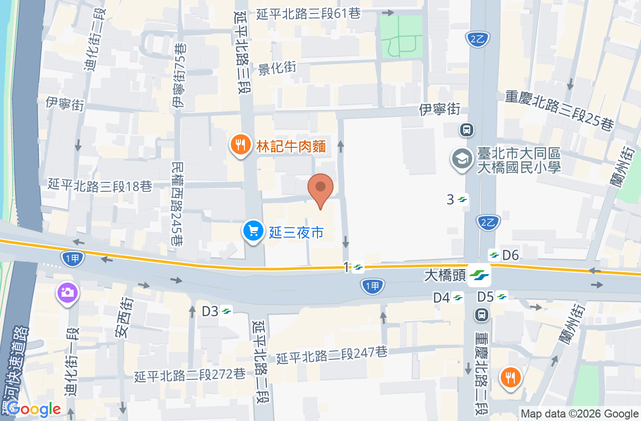 謝明吉口腔顎面外科牙醫診所 位置地圖