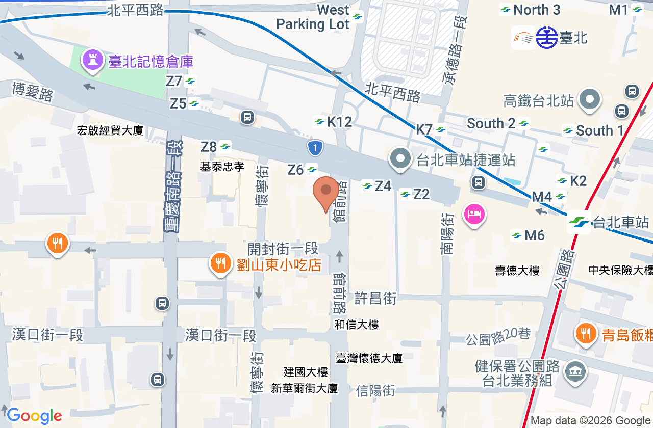 雅偲牙醫診所 位置地圖