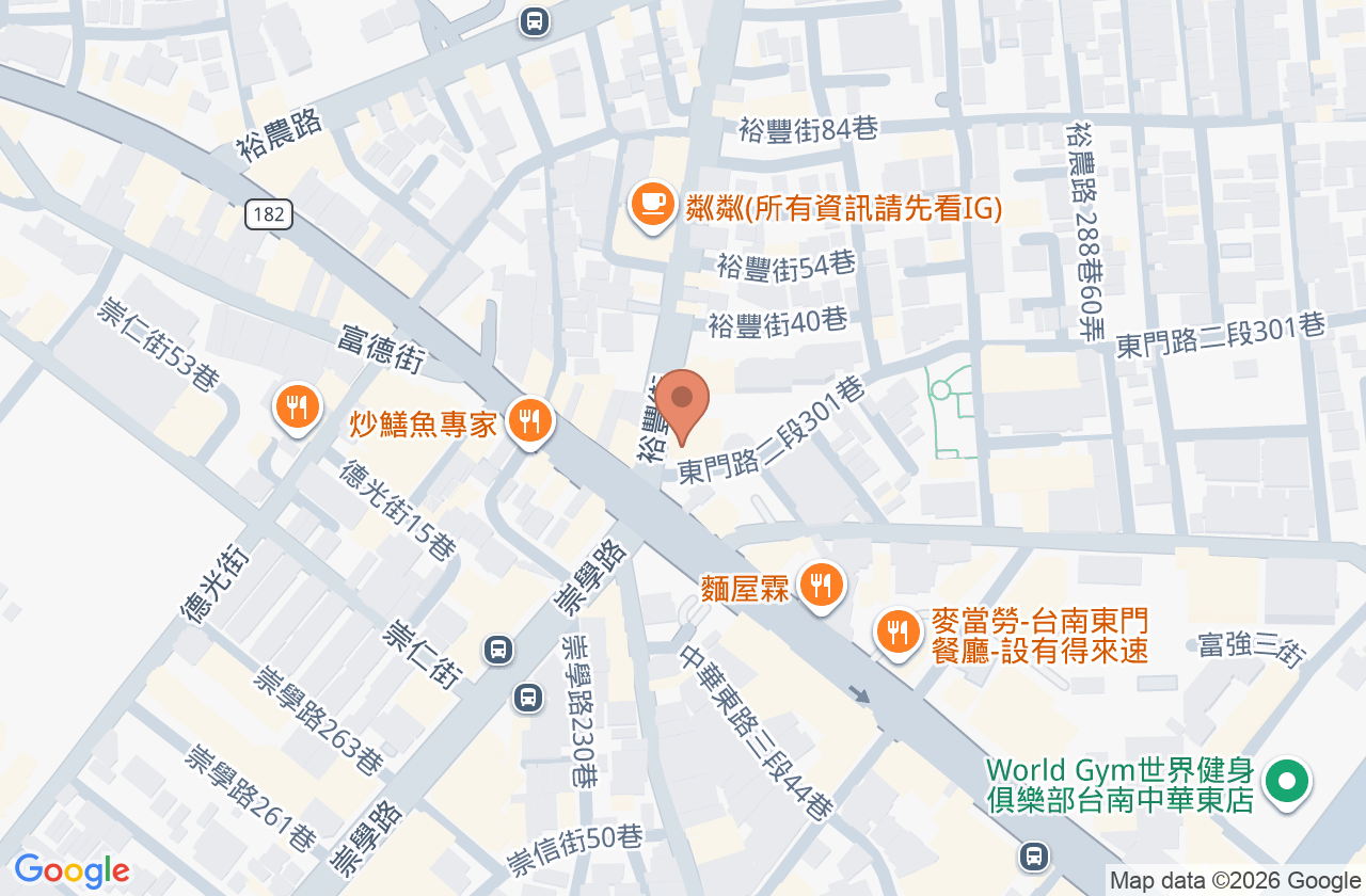 蘇內科診所 位置地圖