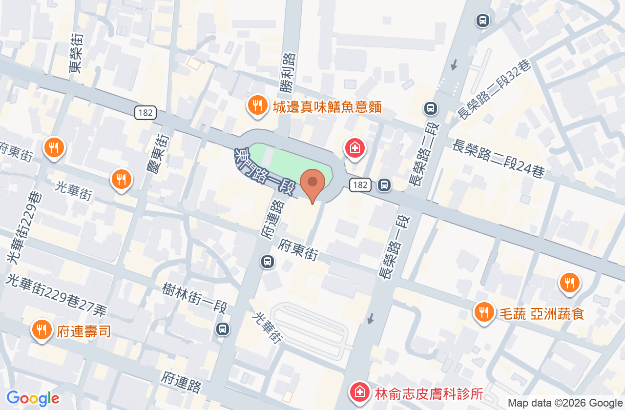 趙眼科診所 位置地圖