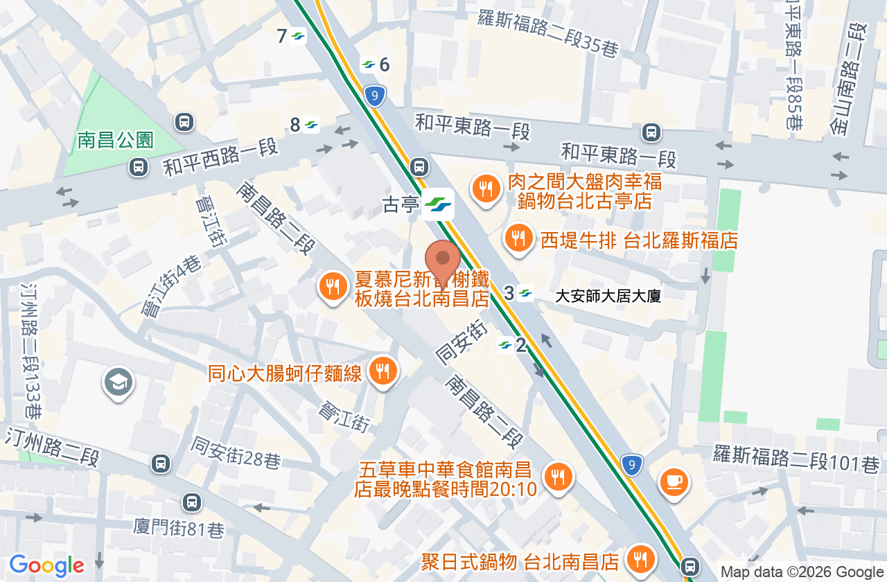 齊美牙醫診所 位置地圖