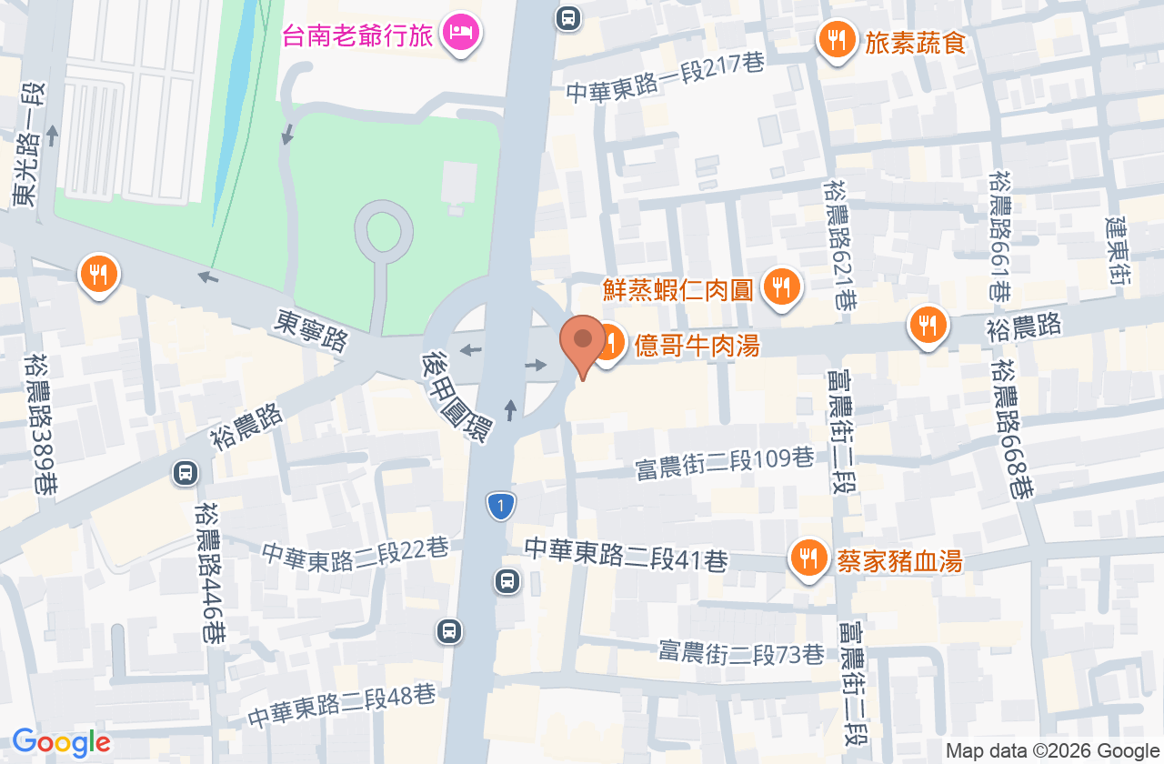佑誠復健科診所 位置地圖