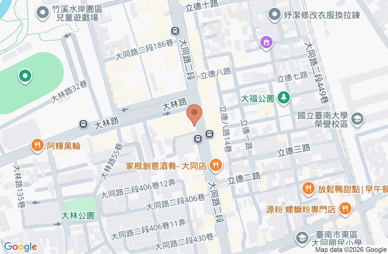 林耳鼻喉科診所 位置地圖
