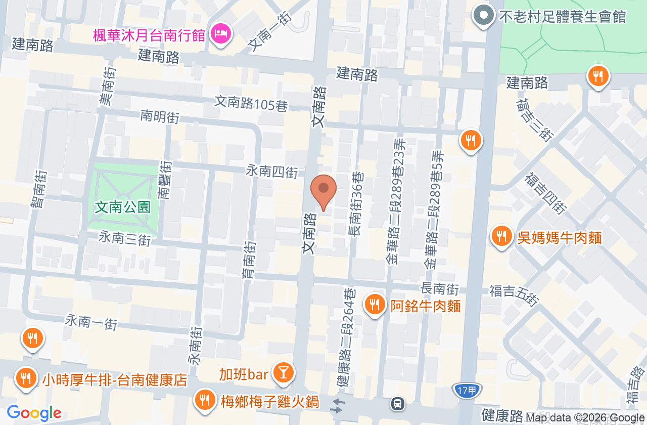 吳南宏家庭醫學科診所 位置地圖