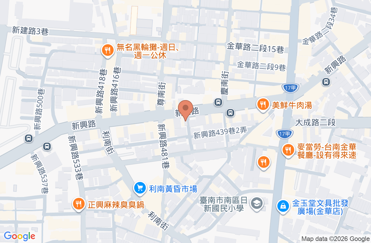晉慶眼科診所 位置地圖