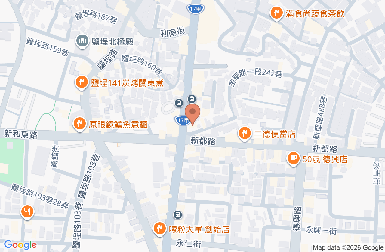 洪允宗診所 位置地圖