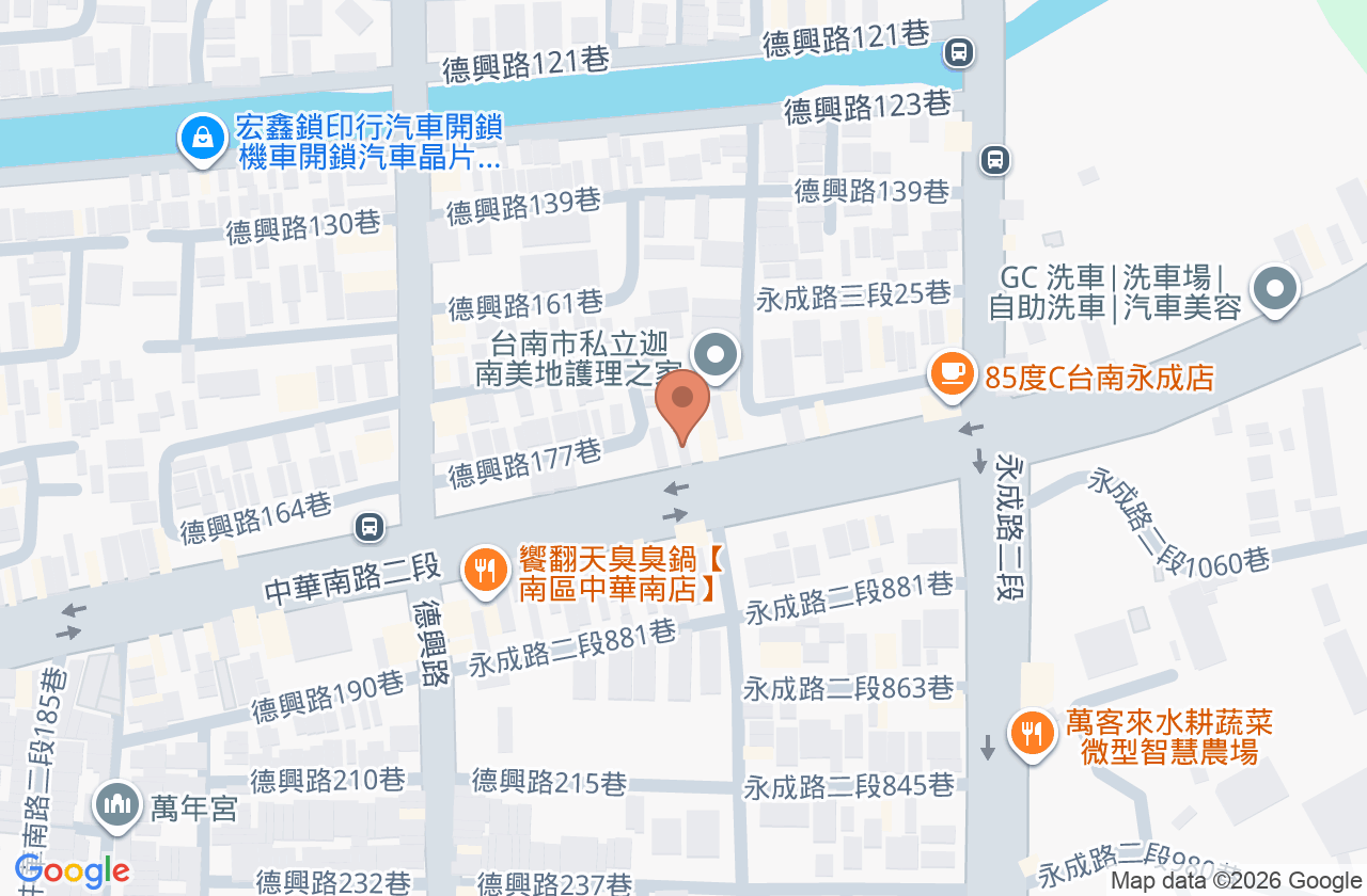 張祐禎家庭醫學科診所 位置地圖