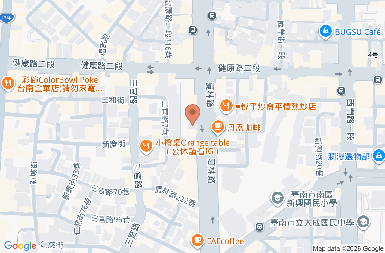 葉太原診所 位置地圖