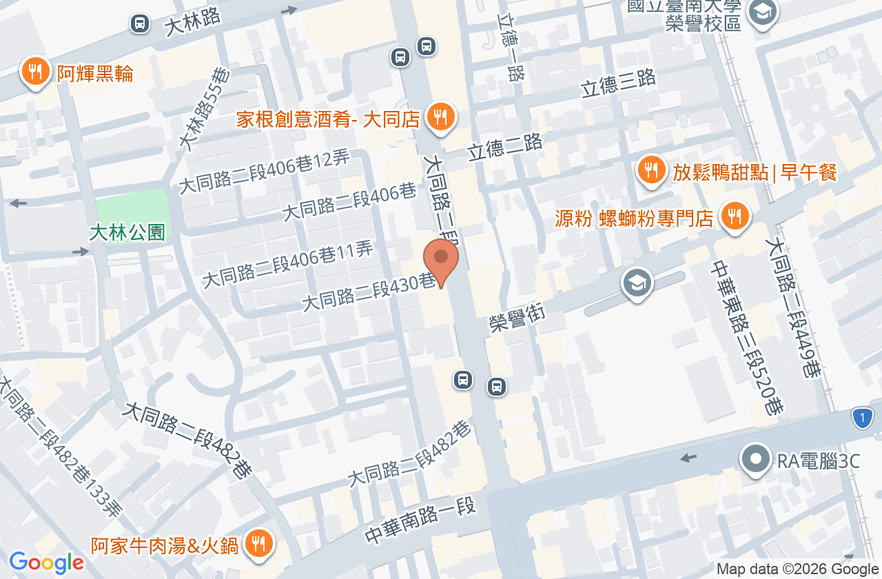 林明仁內科診所 位置地圖