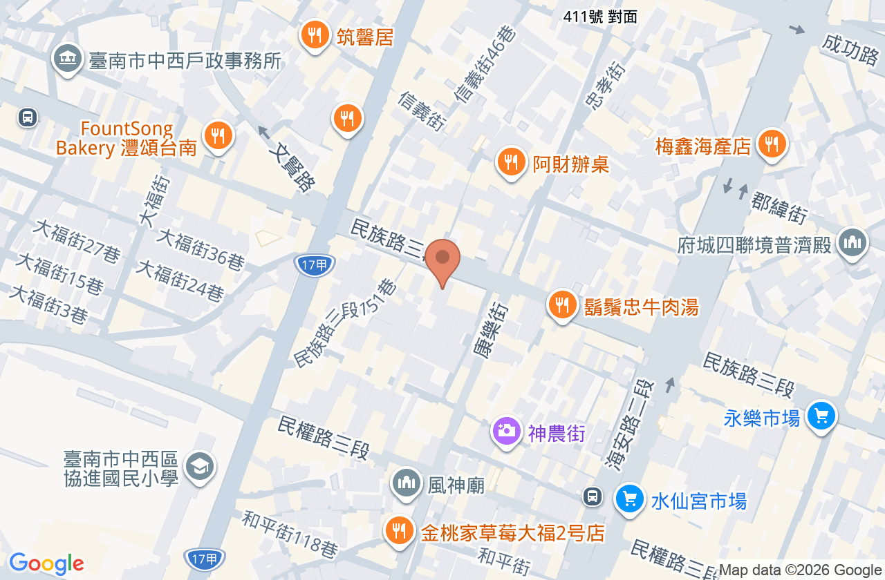 王博明內科小兒科診所 位置地圖