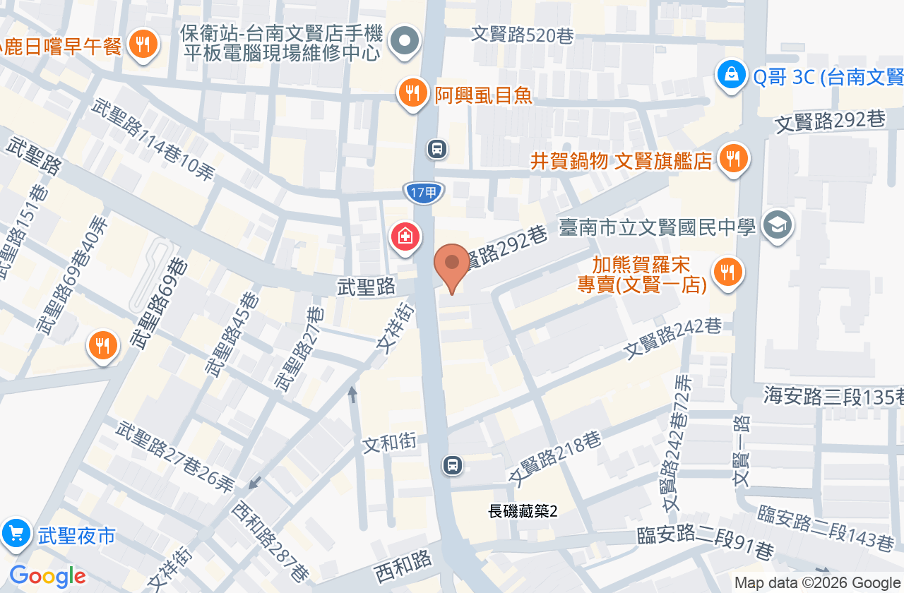 延年內科小兒科診所 位置地圖