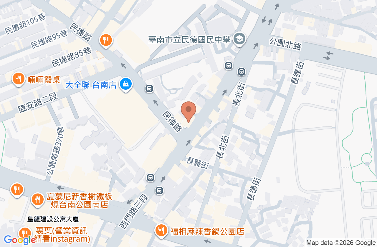李長忠耳鼻喉科診所 位置地圖
