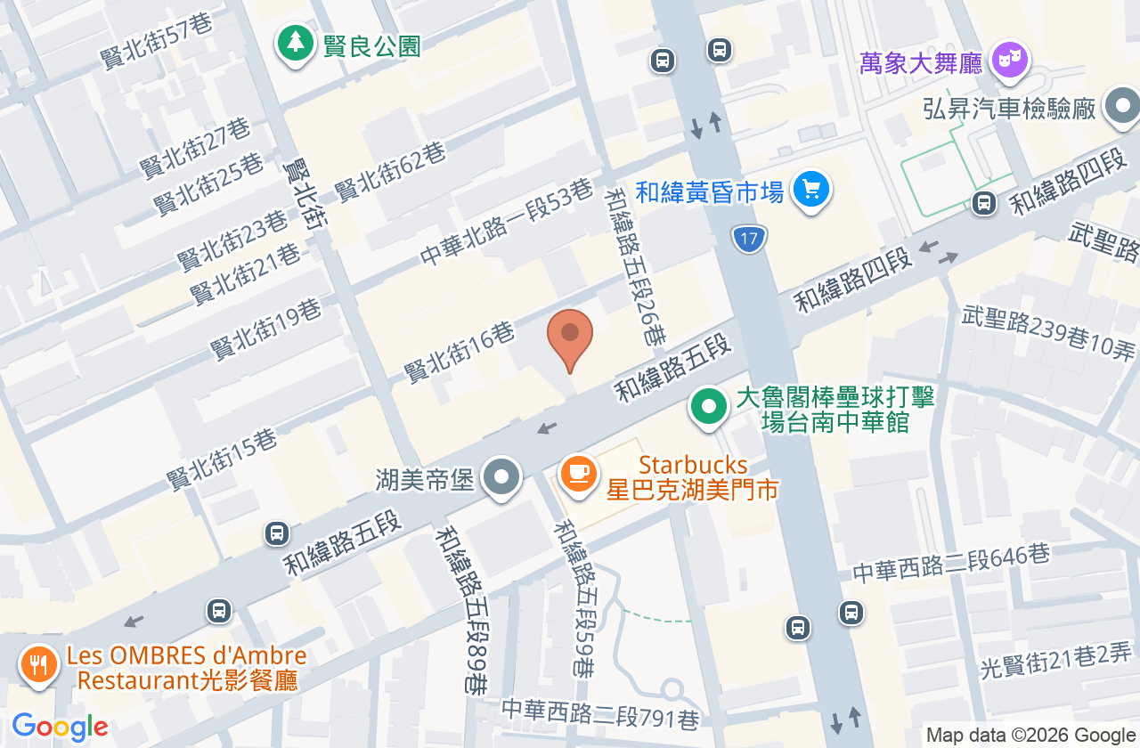 蕭震亞診所 位置地圖