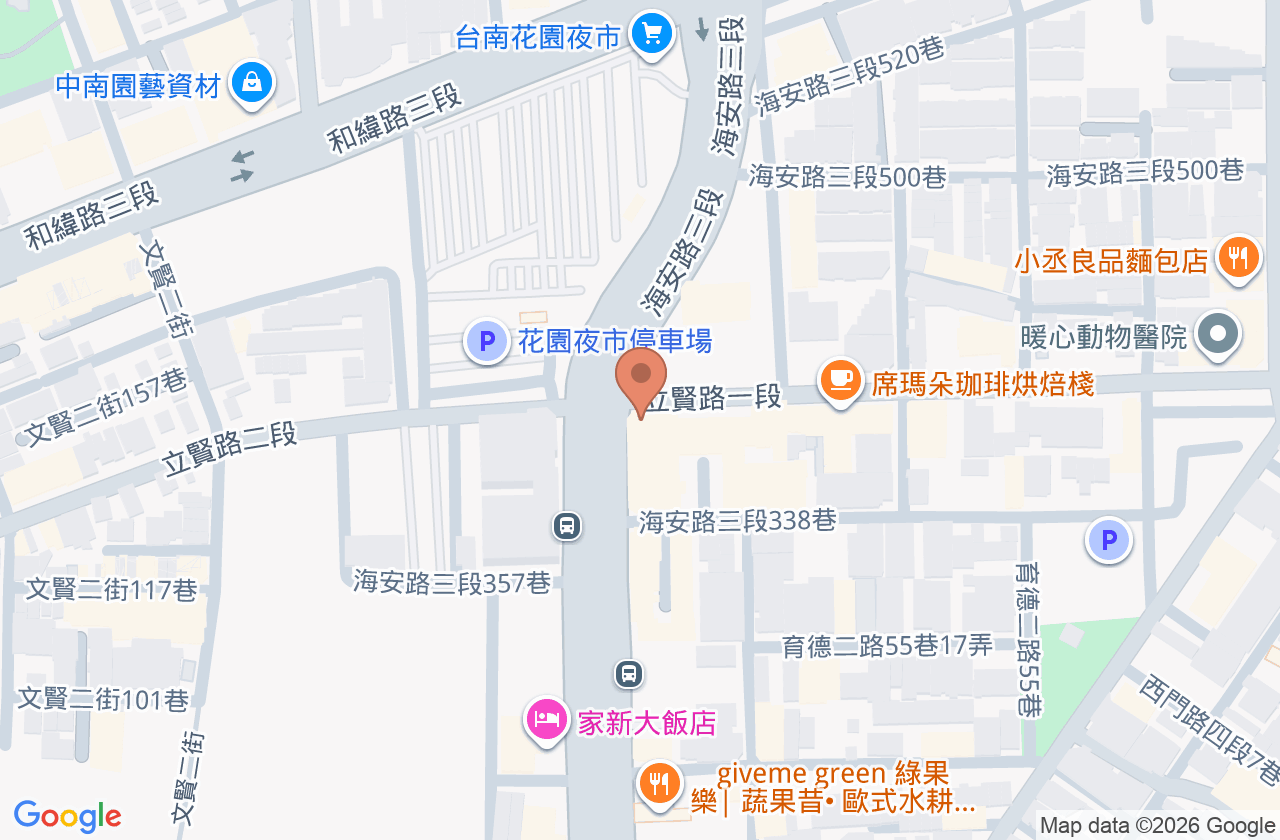 邱信輝內科診所 位置地圖