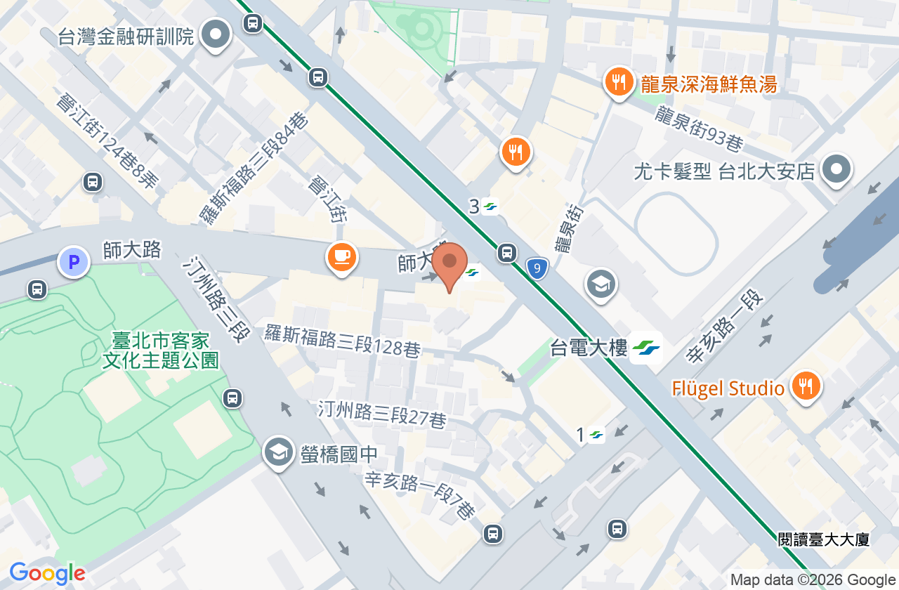 沐康美學牙醫診所 位置地圖