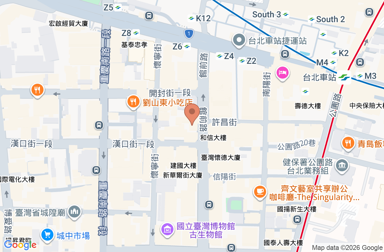 百分百牙醫診所 位置地圖