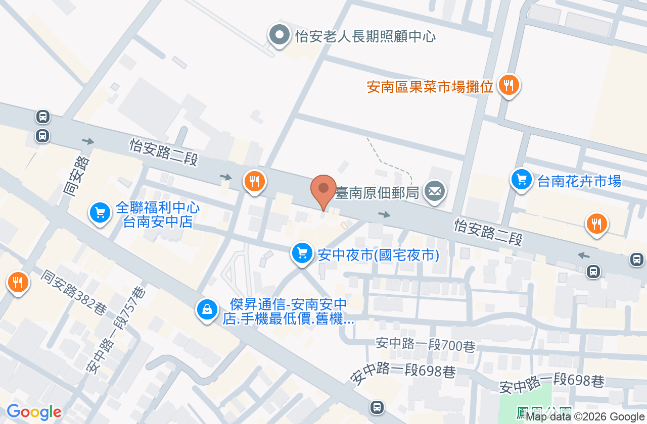 怡安小兒科診所 位置地圖