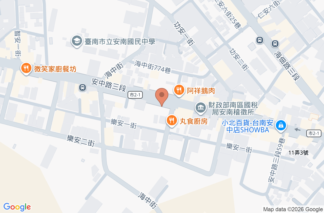和楓診所 位置地圖